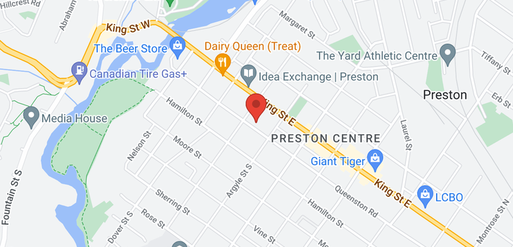 map of 531 Queenston Road